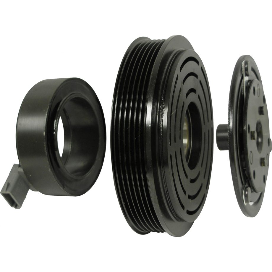 AFTERMARKET A/C COMPRESSOR CLUTCH WITH 6 POLY CLUTCH
