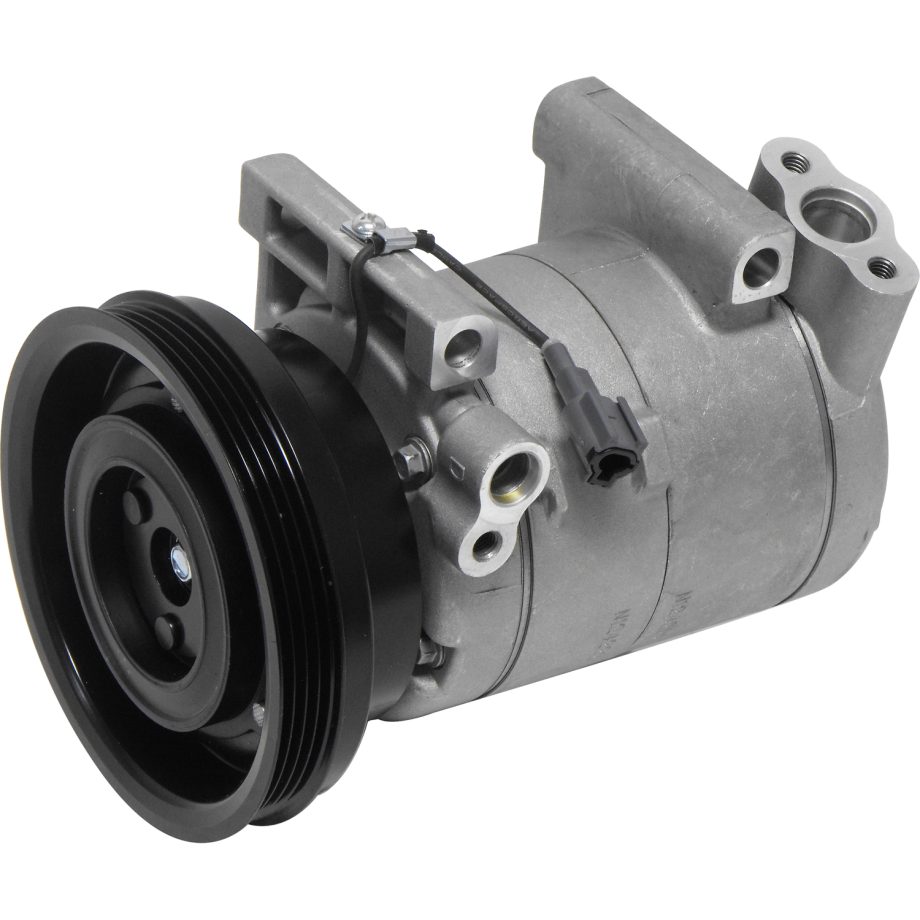 NEW AFTERMARKET DKV14D A/C COMPRESSOR WITH 4 POLY CLUTCH 12V