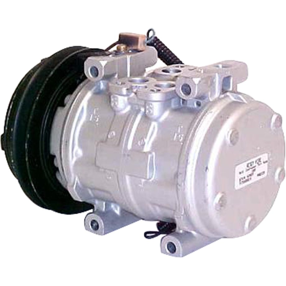 REMAN 10P15C A/C COMPRESSOR WITH SINGLE GROOVE CLUTCH 12V