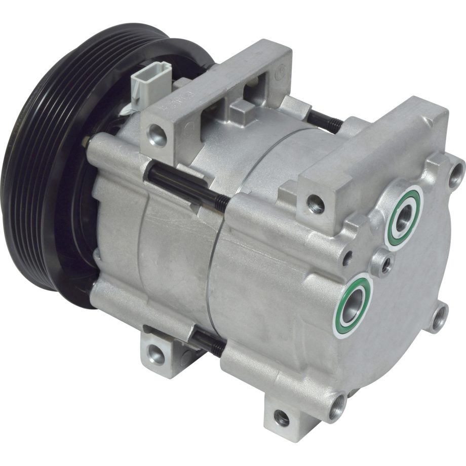 NEW AFTERMARKET FS10 A/C COMPRESSOR WITH 6 POLY CLUTCH 12V