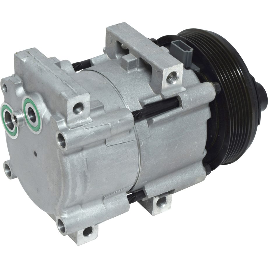 NEW AFTERMARKET FS10 A/C COMPRESSOR WITH 6 POLY CLUTCH 12V