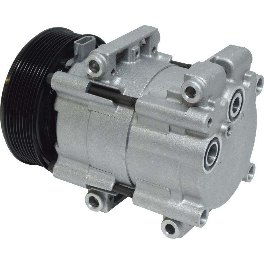 NEW AFTERMARKET FS10 A/C COMPRESSOR WITH 8 POLY CLUTCH 12V