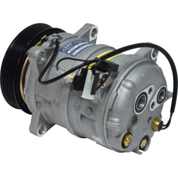 NEW AFTERMARKET DKS15CH A/C COMPRESSOR WITH 6 POLY CLUTCH 12V