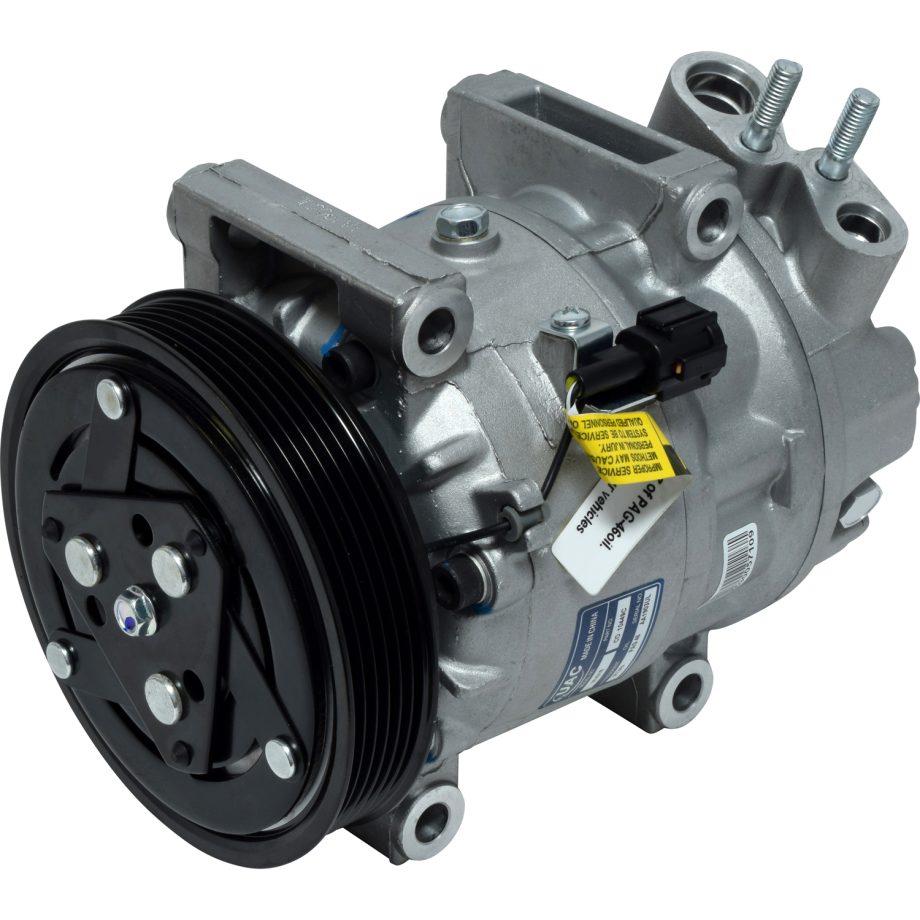 NEW AFTERMARKET CWV618 A/C COMPRESSOR WITH 6 POLY CLUTCH 12V