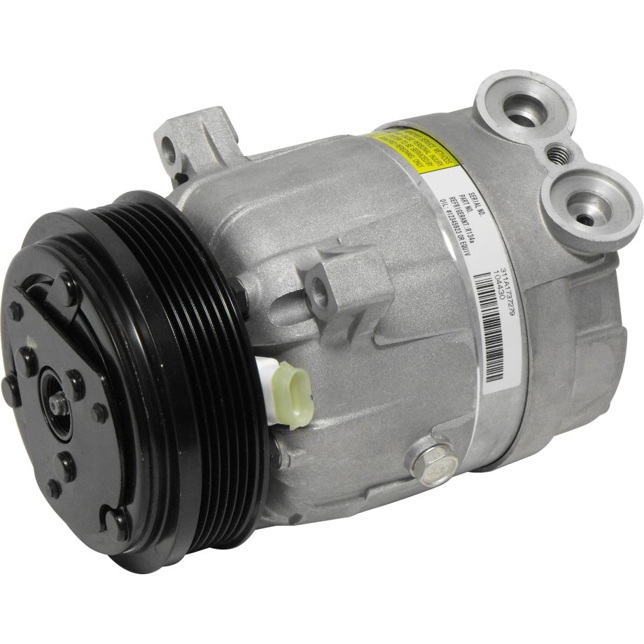 NEW AFTERMARKET V5 A/C COMPRESSOR WITH 6 POLY CLUTCH 12V