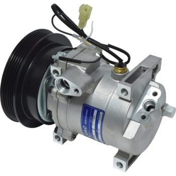 NEW AFTERMARKET PANASONIC A/C COMPRESSOR WITH 5 POLY CLUTCH 12V