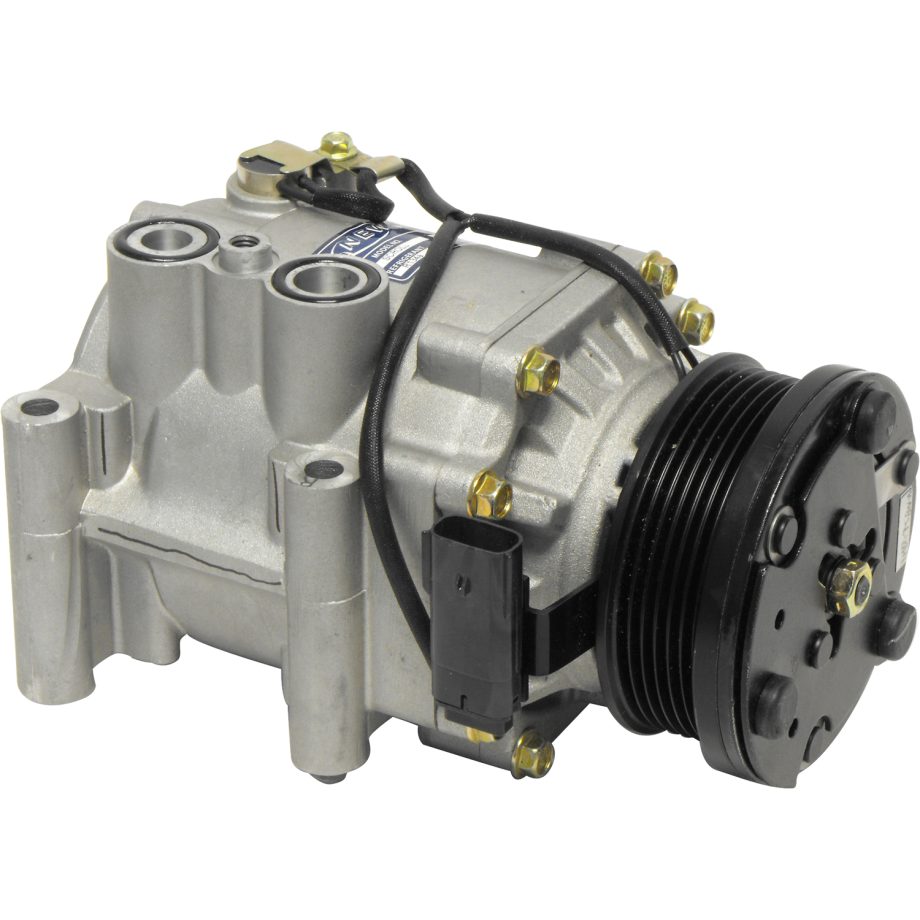NEW AFTERMARKET SCROLL A/C COMPRESSOR WITH 6 POLY CLUTCH 12V