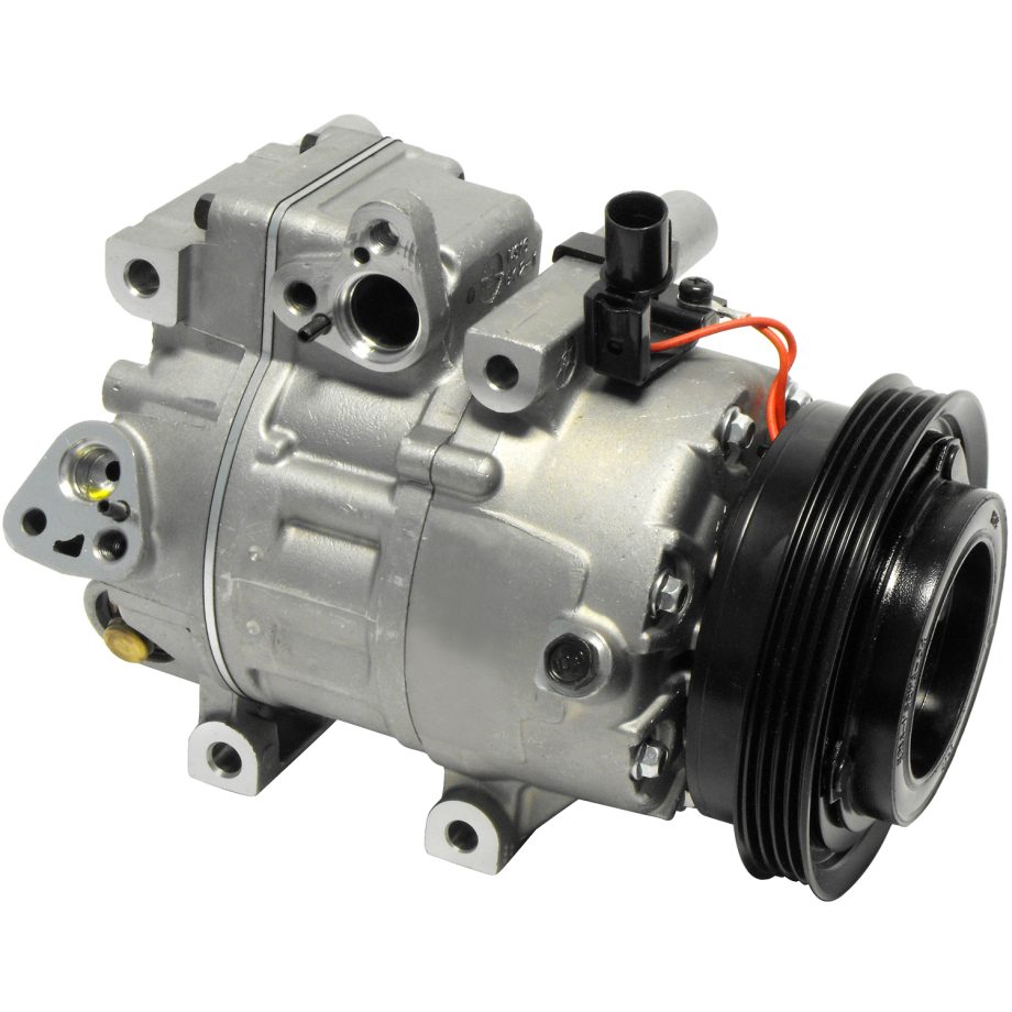 NEW AFTERMARKET VS16N A/C COMPRESSOR WITH 4 POLY CLUTCH 12V