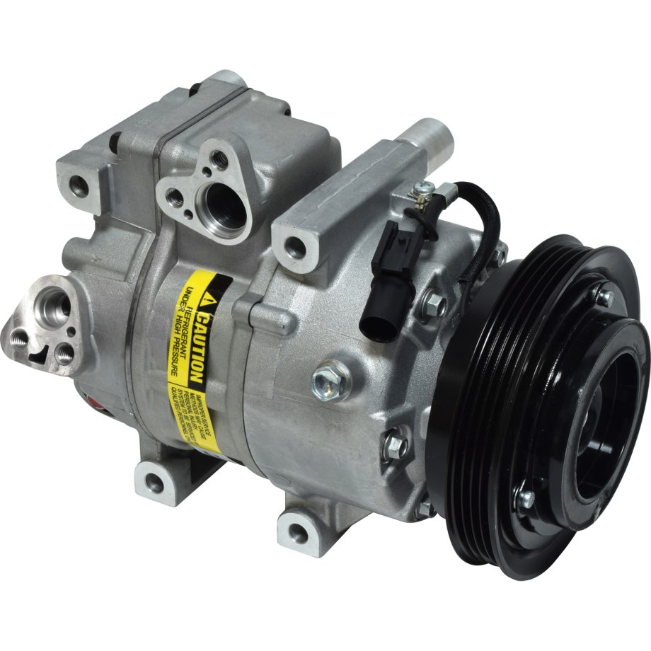 NEW AFTERMARKET VS16M A/C COMPRESSOR WITH 4 POLY CLUTCH 12V