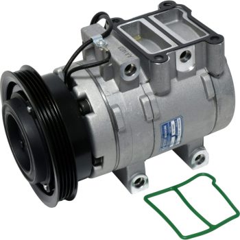 NEW AFTERMARKET HS15 A/C COMPRESSOR WITH 4 POLY CLUTCH 12V