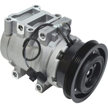 NEW AFTERMARKET HS15 A/C COMPRESSOR WITH 4 POLY CLUTCH 12V