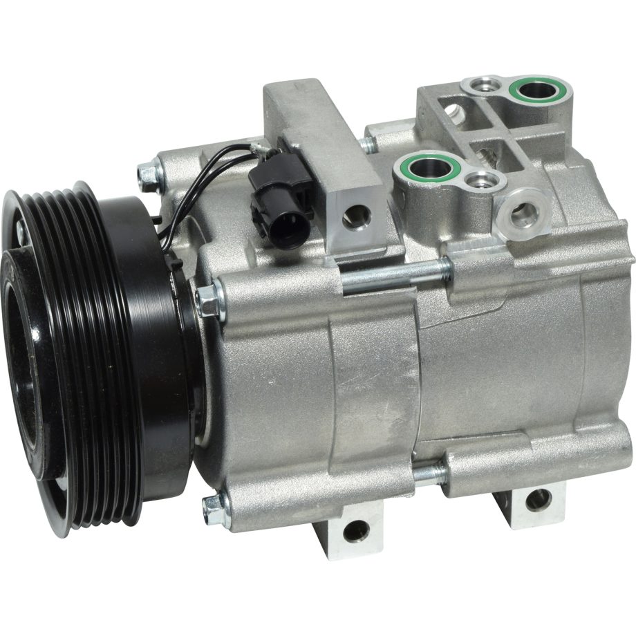 NEW AFTERMARKET HS18 A/C COMPRESSOR WITH 6 POLY CLUTCH 12V