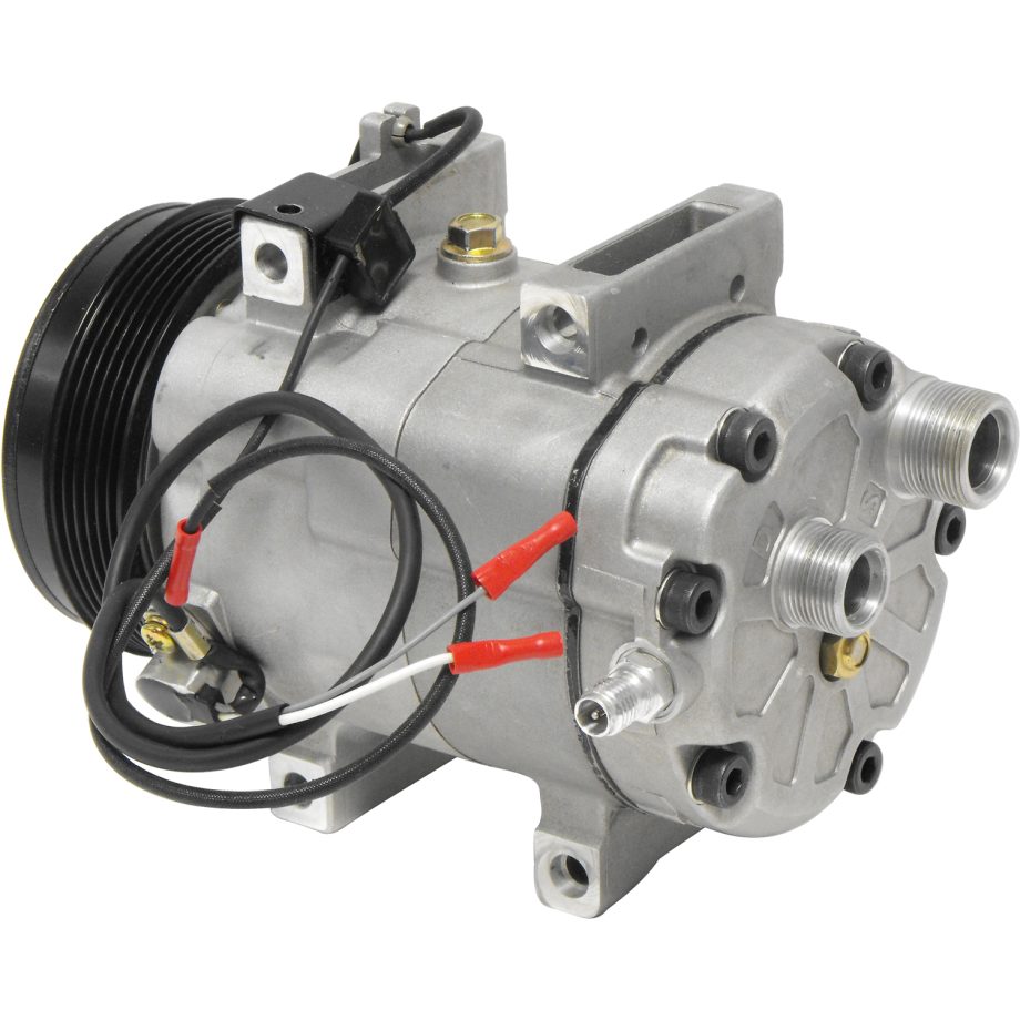 NEW AFTERMARKET DCW17B A/C COMPRESSOR WITH 6 POLY CLUTCH 12V