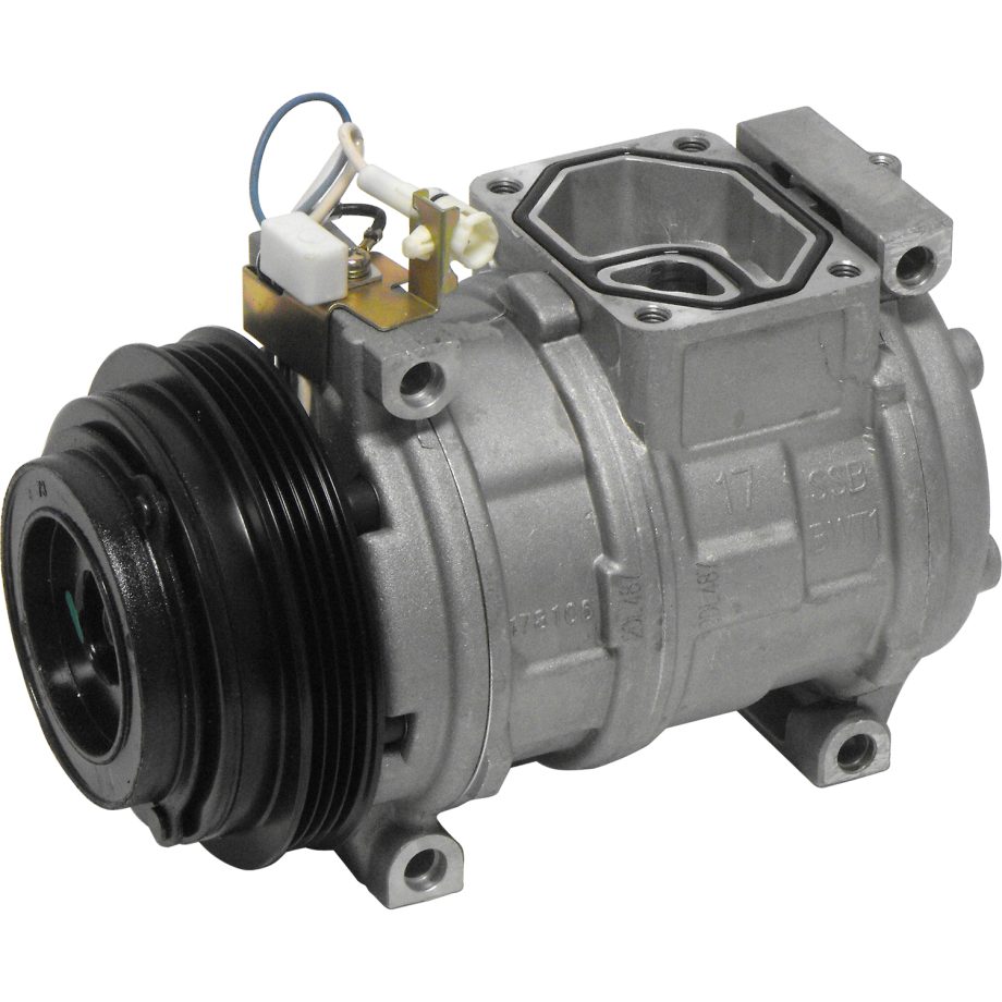 NEW AFTERMARKET 10PA17CH A/C COMPRESSOR WITH 4 POLY CLUTCH 12V