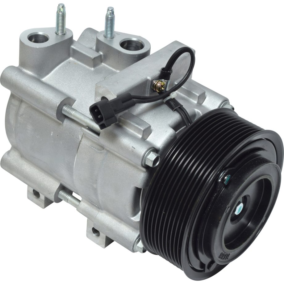 NEW AFTERMARKET FS18 A/C COMPRESSOR WITH 10 POLY CLUTCH 12V