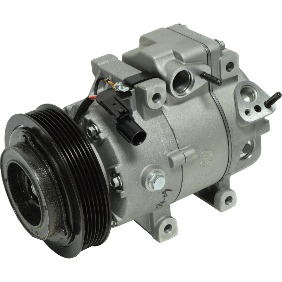NEW AFTERMARKET VS16M A/C COMPRESSOR WITH 6 POLY CLUTCH 12V