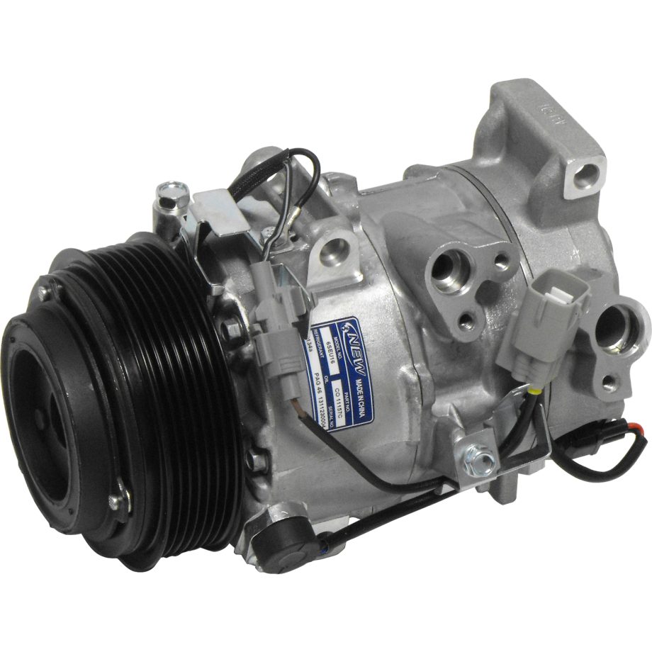 NEW AFTERMARKET 6SBU16C A/C COMPRESSOR WITH 7 POLY CLUTCH