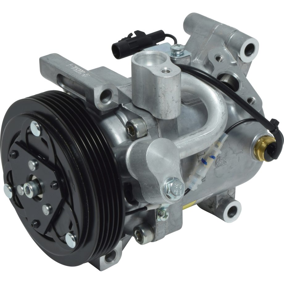 NEW AFTERMARKET PANASONIC A/C COMPRESSOR WITH 5 POLY CLUTCH 12V