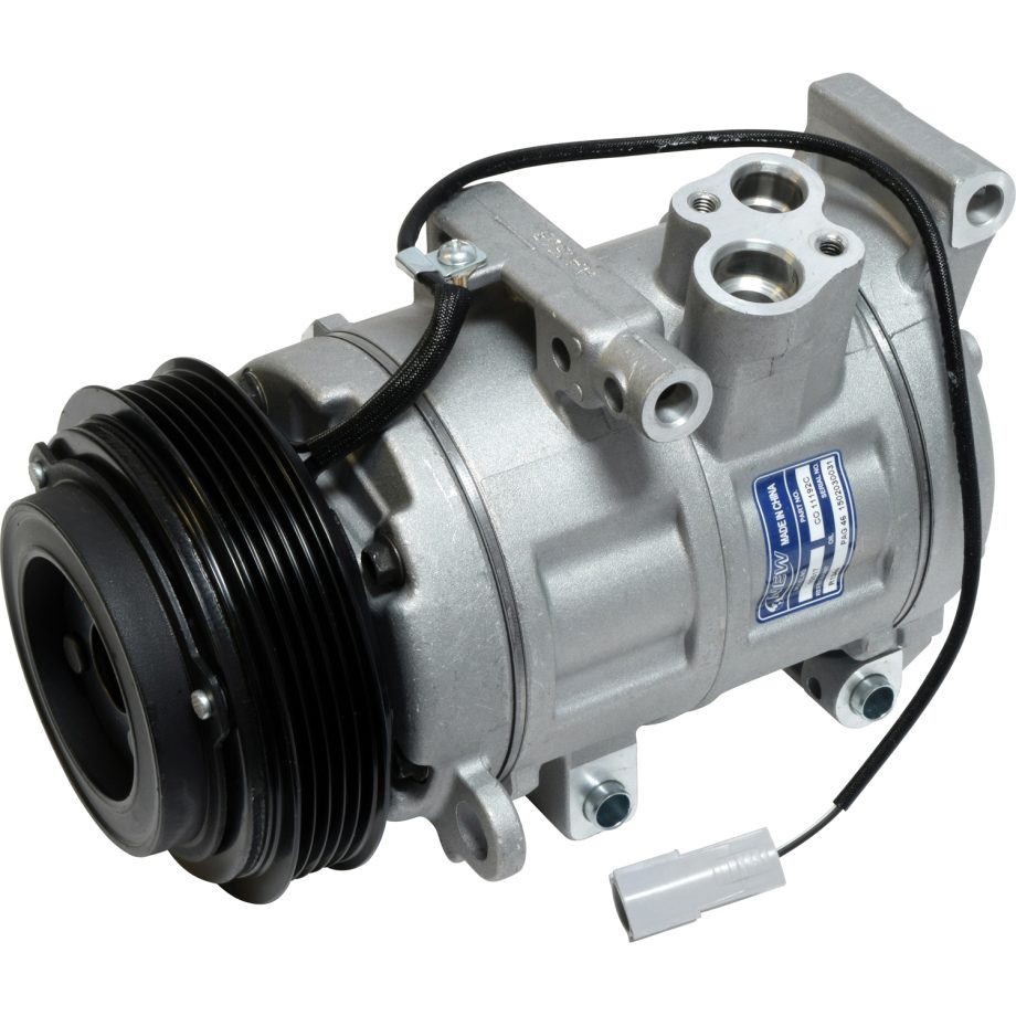 NEW AFTERMARKET HS18 A/C COMPRESSOR WITH 5 POLY CLUTCH 12V