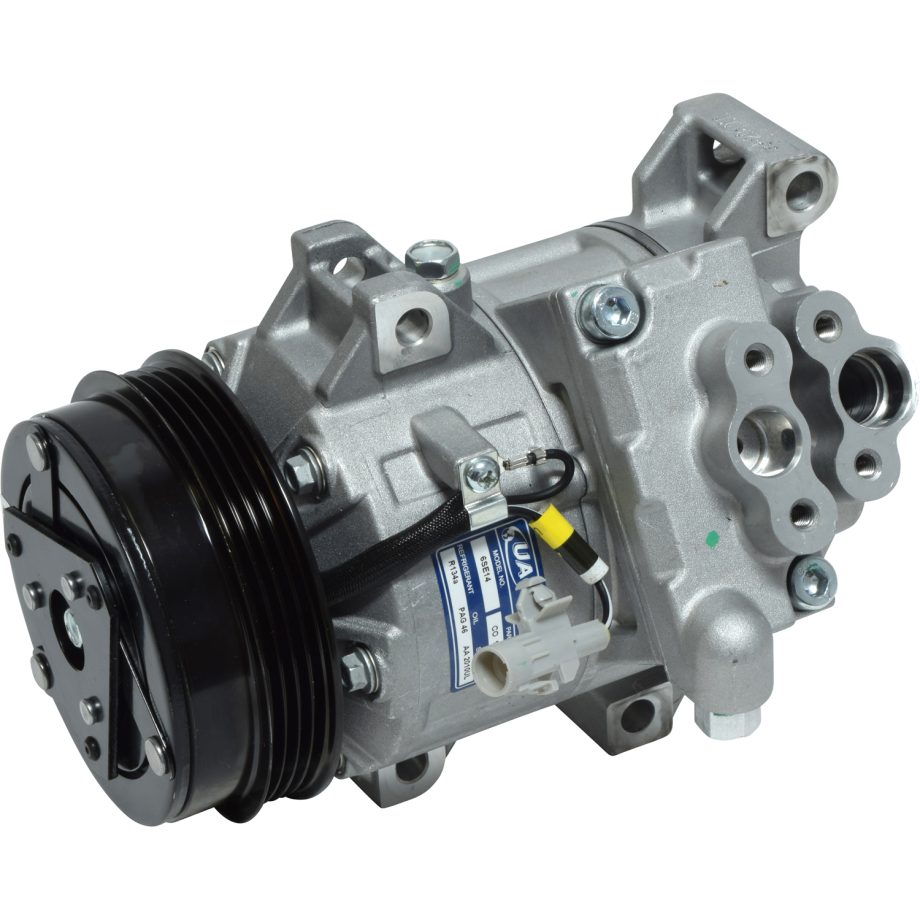NEW AFTERMARKET DCS141C A/C COMPRESSOR WITH 4 POLY CLUTCH 12V