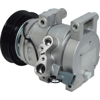 NEW AFTERMARKET DKS17DS A/C COMPRESSOR WITH 6 POLY CLUTCH 12V