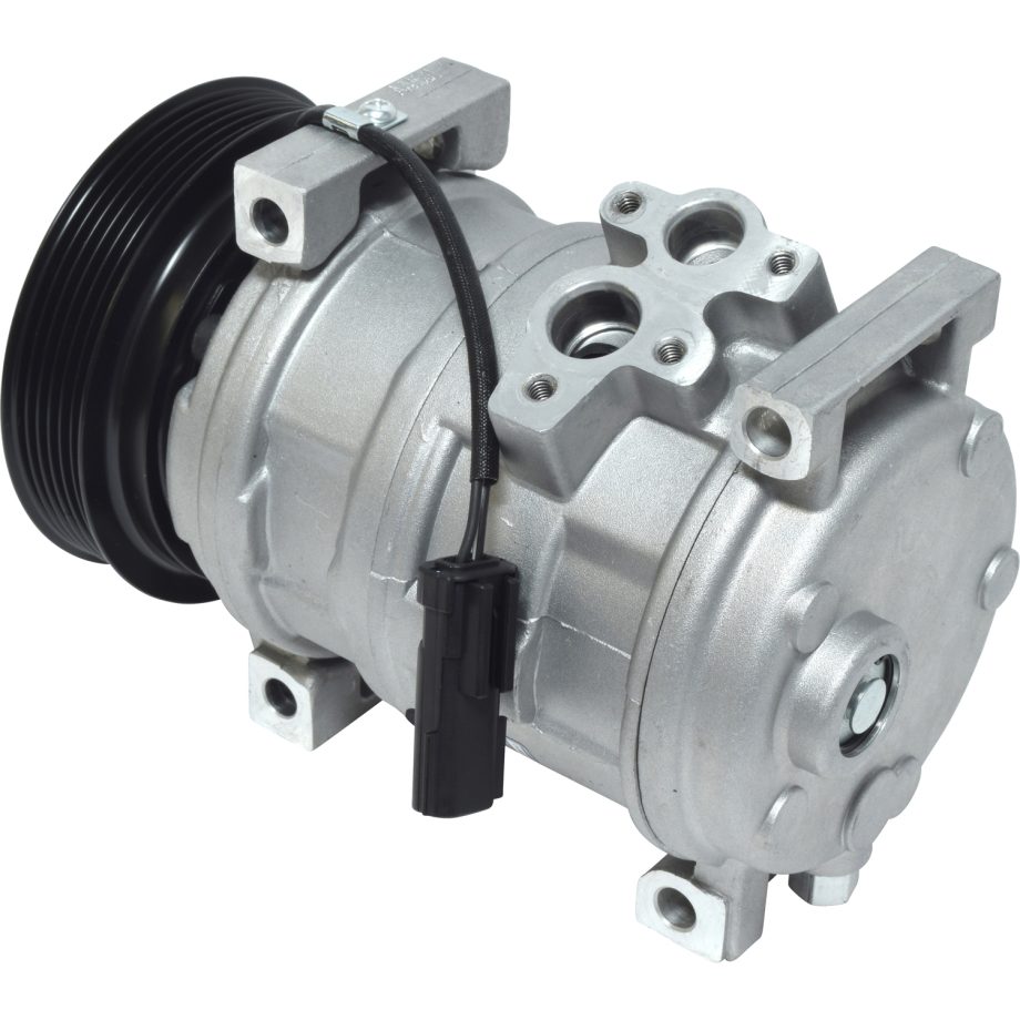 NEW AFTERMARKET 10S17C A/C COMPRESSOR WITH 6 POLY CLUTCH 12V