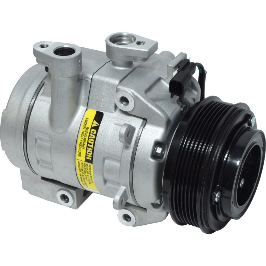 NEW AFTERMARKET DKS20DT A/C COMPRESSOR WITH 6 POLY CLUTCH 12V