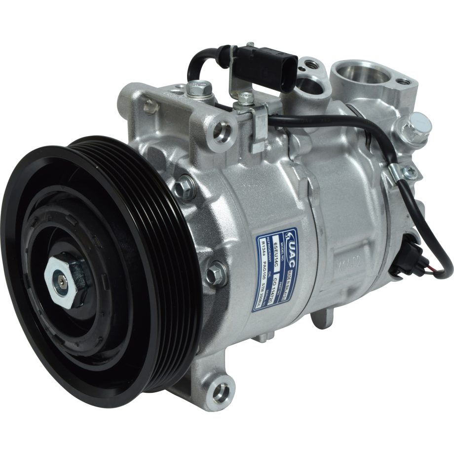 NEW AFTERMARKET 6SES14C A/C COMPRESSOR WITH 6 POLY CLUTCH 12V