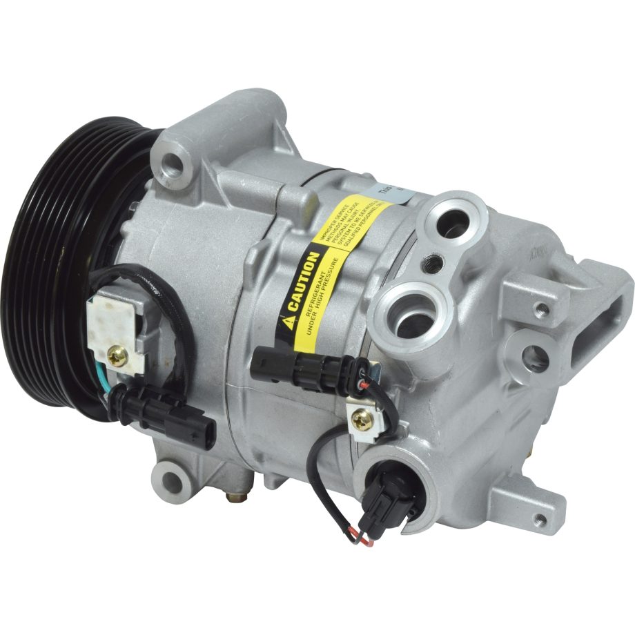 NEW AFTERMARKET CVC E A/C COMPRESSOR WITH 6 POLY CLUTCH 12V