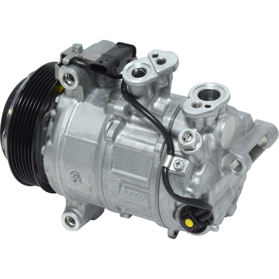 NEW AFTERMARKET 6SAS14C A/C COMPRESSOR WITH 6 POLY CLUTCH 12V