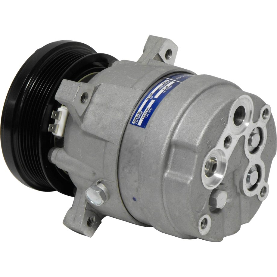 NEW AFTERMARKET V5 A/C COMPRESSOR WITH 6 POLY CLUTCH 12V