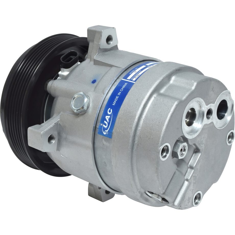 NEW AFTERMARKET V5 A/C COMPRESSOR WITH 6 POLY CLUTCH 12V