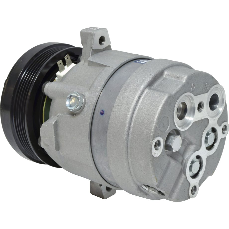NEW AFTERMARKET V5 A/C COMPRESSOR WITH 5 POLY CLUTCH 12V