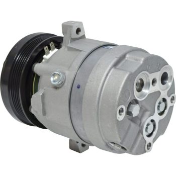 NEW AFTERMARKET V5 A/C COMPRESSOR WITH 5 POLY CLUTCH 12V