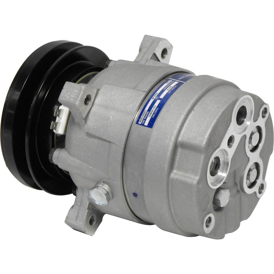 NEW AFTERMARKET V5 A/C COMPRESSOR WITH SINGLE GROOVE CLUTCH 12V