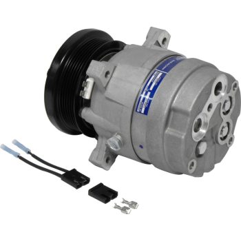 NEW AFTERMARKET V5 A/C COMPRESSOR WITH 6 POLY CLUTCH 12V
