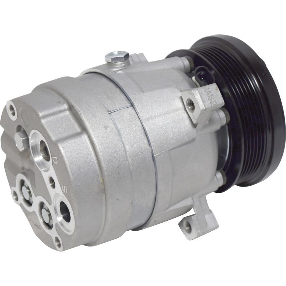 NEW AFTERMARKET V5 A/C COMPRESSOR WITH 6 POLY CLUTCH 12V