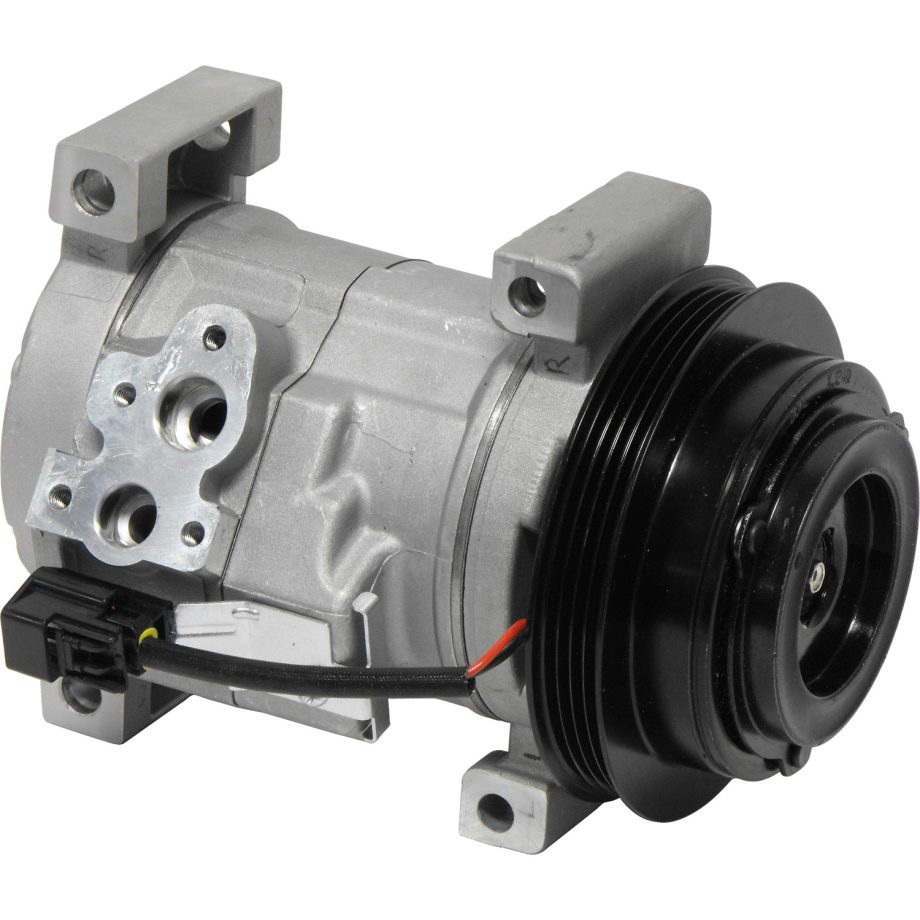NEW AFTERMARKET 10S17F A/C COMPRESSOR WITH 4 POLY CLUTCH 12V