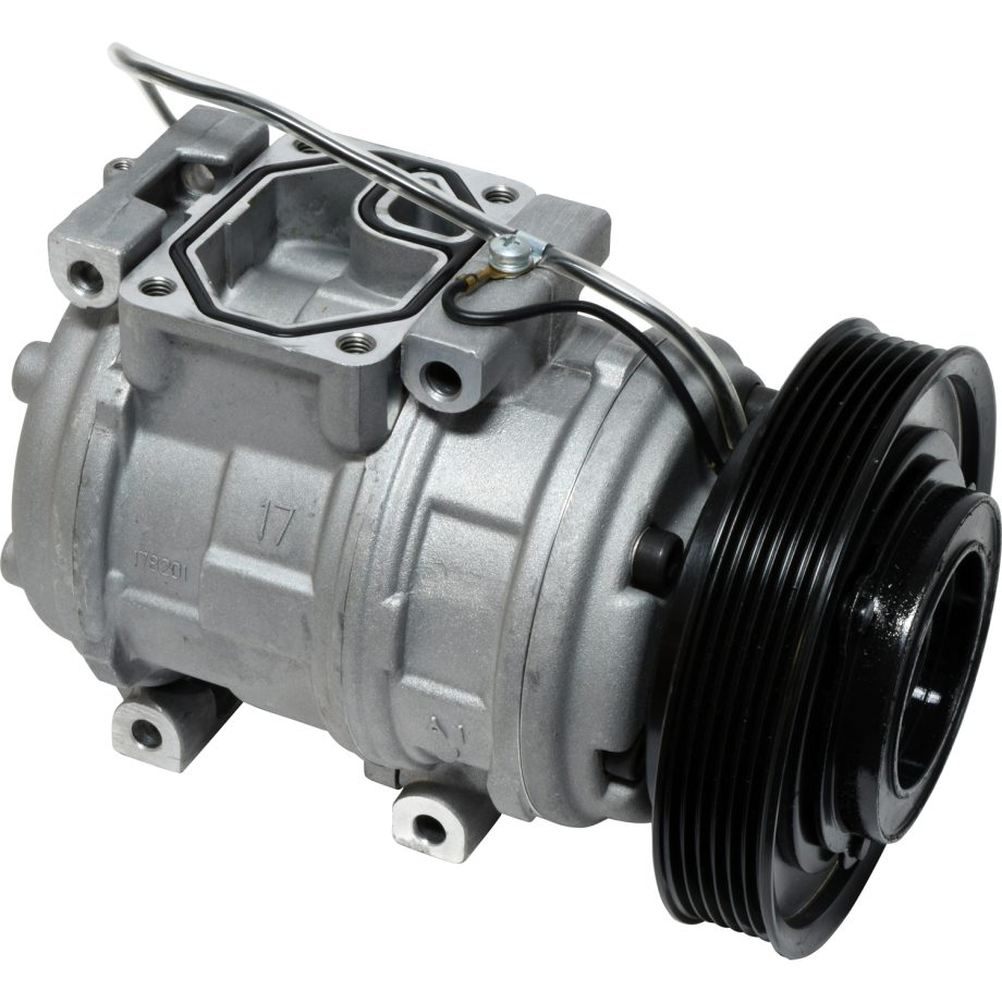 NEW AFTERMARKET 10PA17C A/C COMPRESSOR WITH 6 POLY CLUTCH 12V