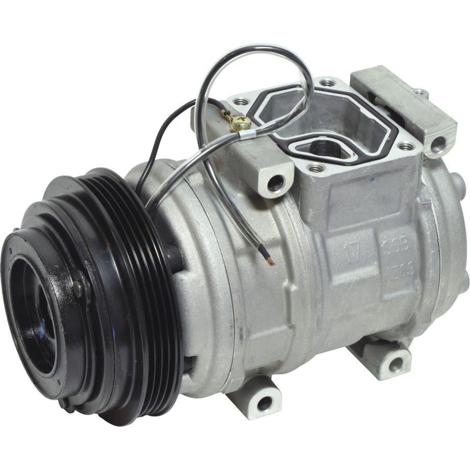NEW AFTERMARKET 10PA17C A/C COMPRESSOR WITH 4 POLY CLUTCH 12V