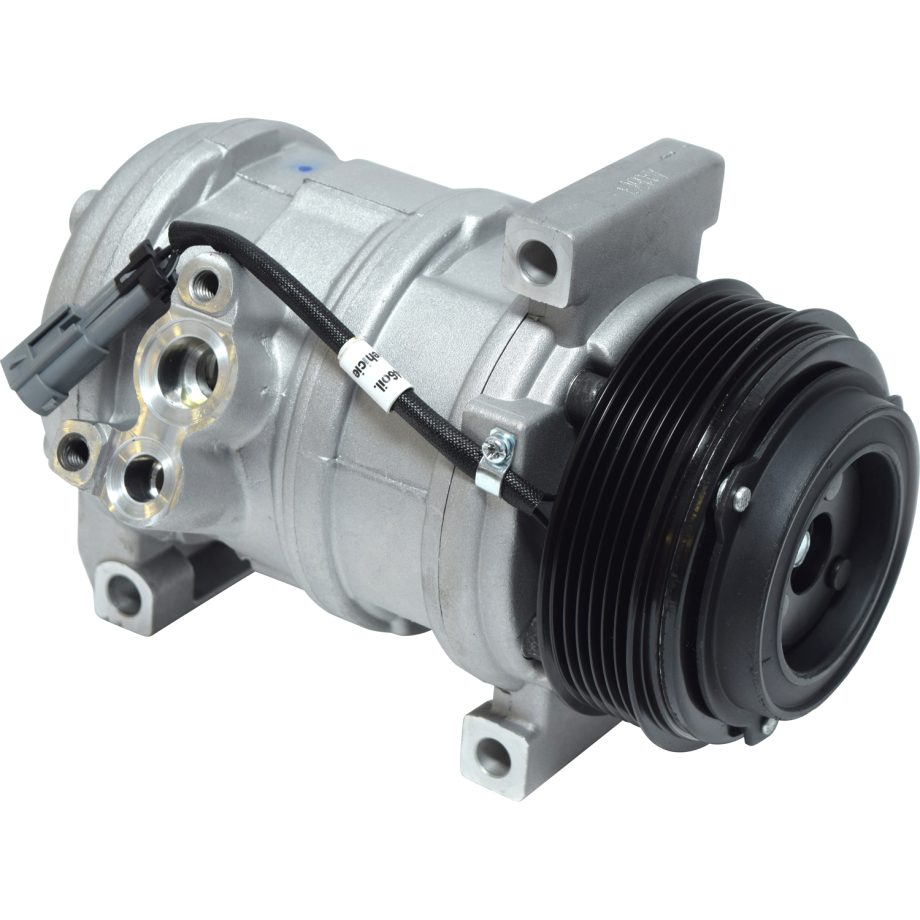 NEW AFTERMARKET 10SE18F A/C COMPRESSOR WITH 6 POLY CLUTCH 12V