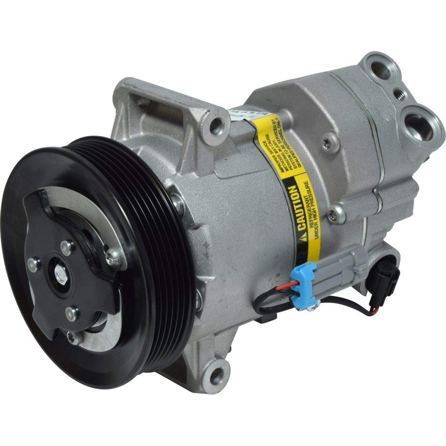 NEW AFTERMARKET CVC E A/C COMPRESSOR WITH 6 POLY CLUTCH 12V