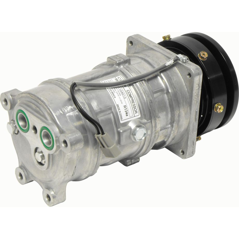 NEW AFTERMARKET A6 A/C COMPRESSOR WITH SINGLE GROOVE CLUTCH