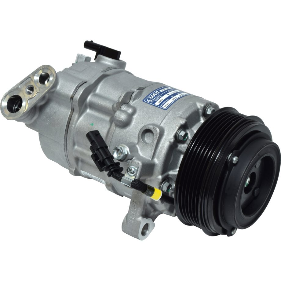 NEW AFTERMARKET 6SAS14H A/C COMPRESSOR WITH 6 POLY CLUTCH 12V