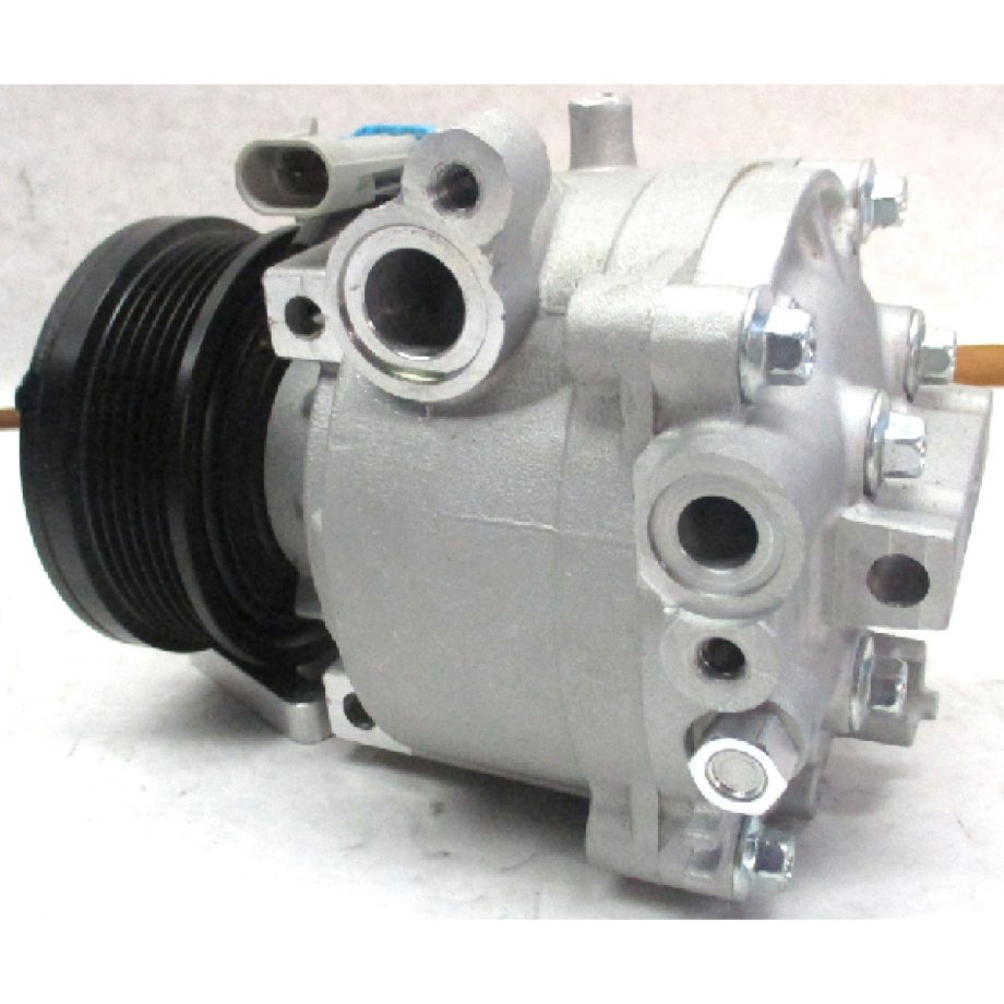 NEW AFTERMARKET QS90 A/C COMPRESSOR WITH 6 POLY CLUTCH 12V