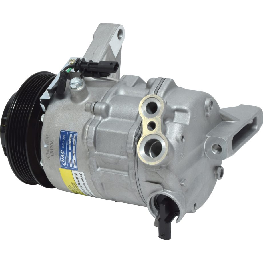 NEW AFTERMARKET CVC E A/C COMPRESSOR WITH 6 POLY CLUTCH 12V