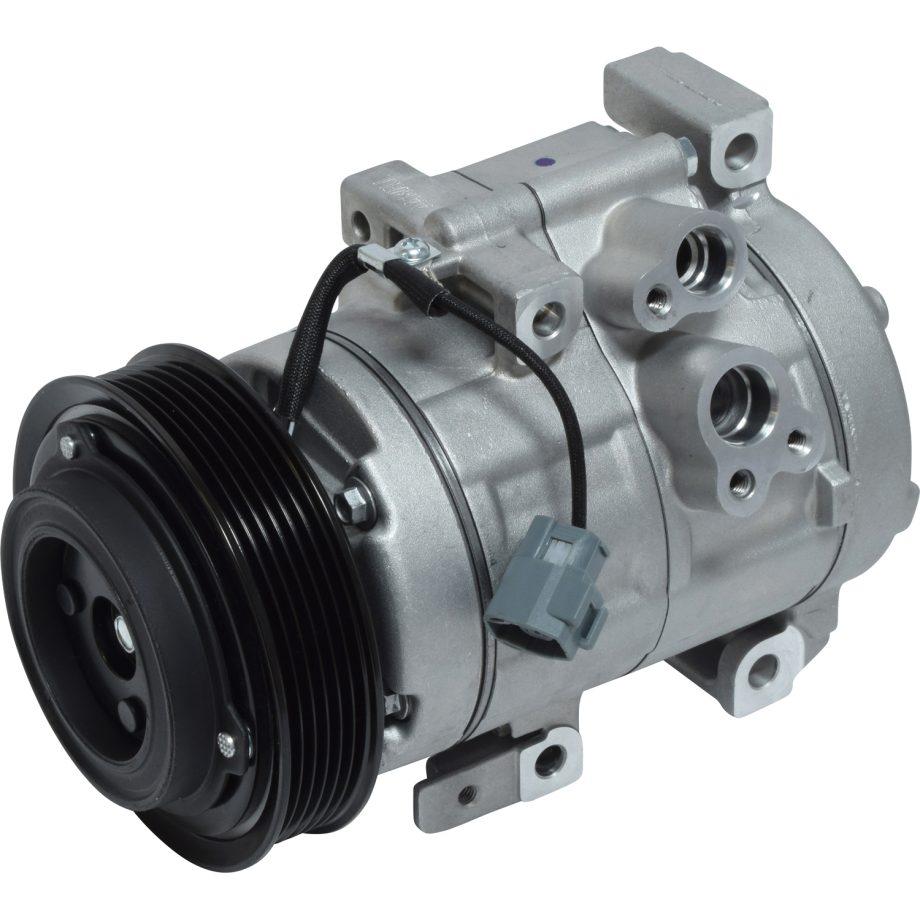 NEW AFTERMARKET HS18N A/C COMPRESSOR WITH 6 POLY CLUTCH 12V