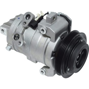 NEW AFTERMARKET DKS17DT A/C COMPRESSOR WITH 4 POLY CLUTCH 12V