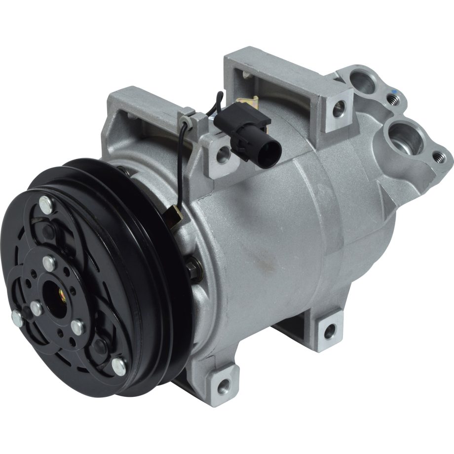 NEW AFTERMARKET DKS15D A/C COMPRESSOR WITH SINGLE GROOVE CLUTCH 12V