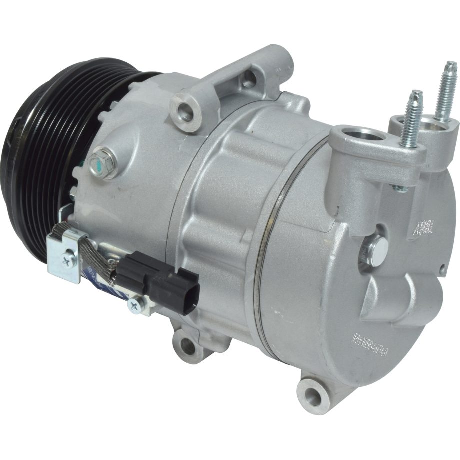 NEW AFTERMARKET VS16 A/C COMPRESSOR WITH 7 POLY CLUTCH 12V